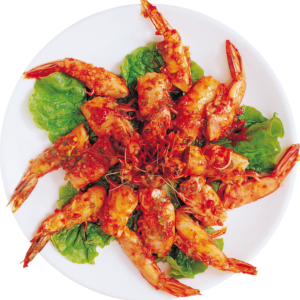 camarones a la plancha