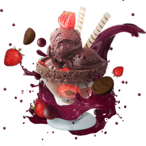 helado de chocolate