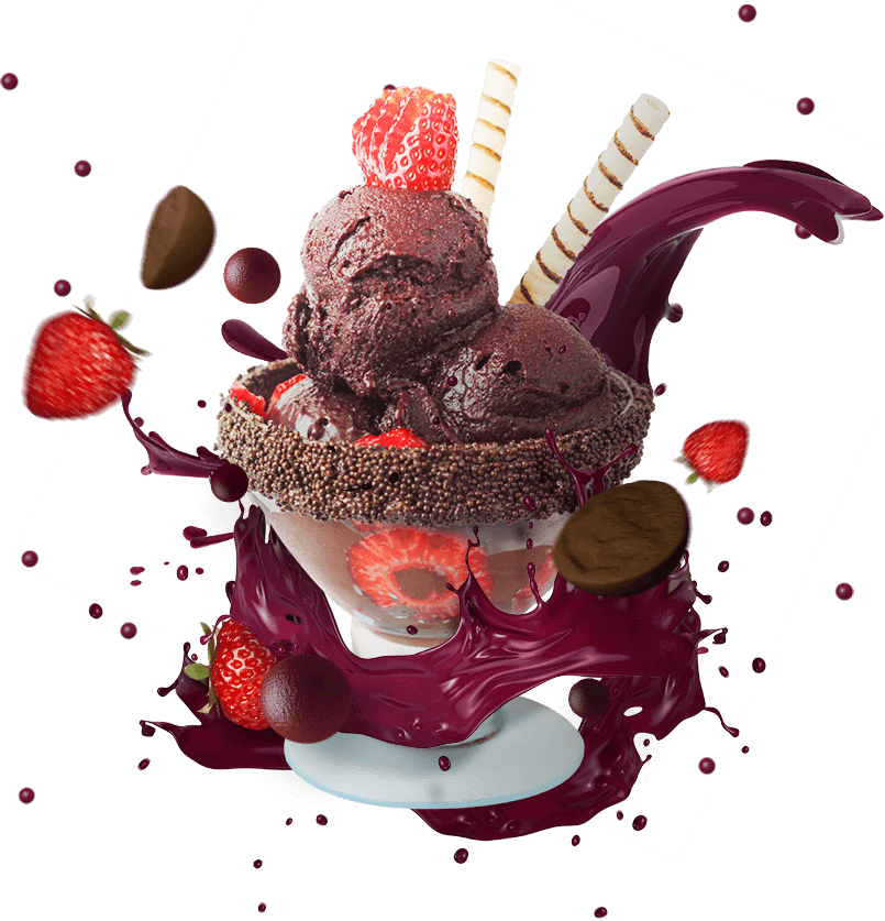 helado de chocolate helado de chocolate