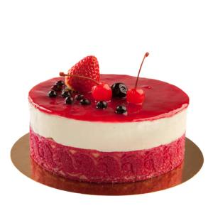 torta de frutos rojos